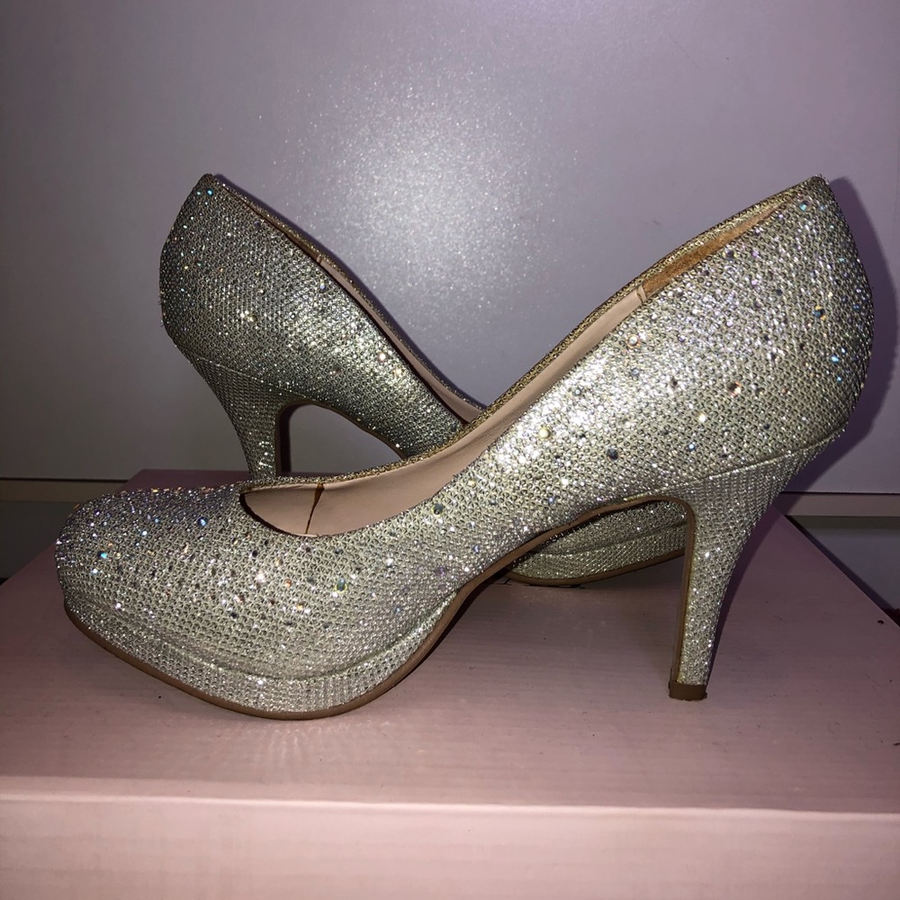 DEB Sparkly Party High Heels